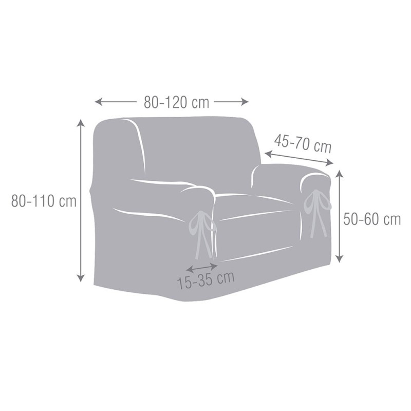 Housse Fauteuil Lacets Embrun