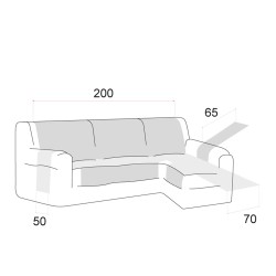  Housse de chaise longue antidérapante Coral