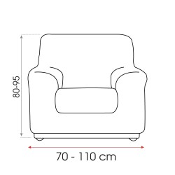 Housse de Canapé Multi-élastique Duplex Stark