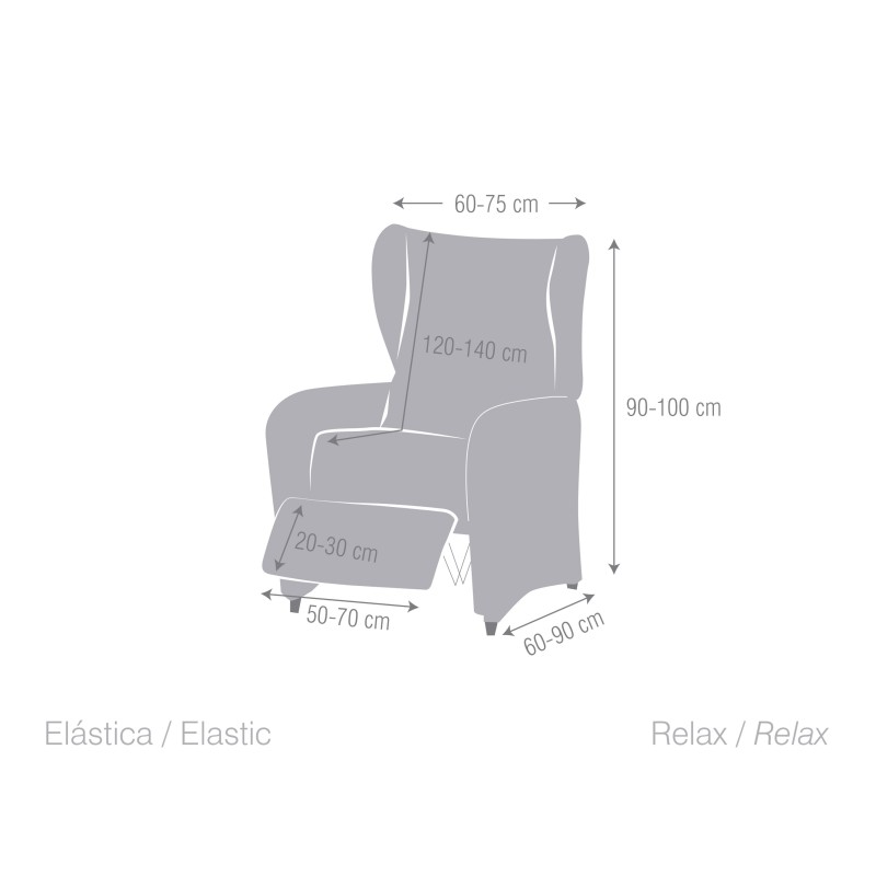 Housse Elastique de Fauteuil Relax Ulises